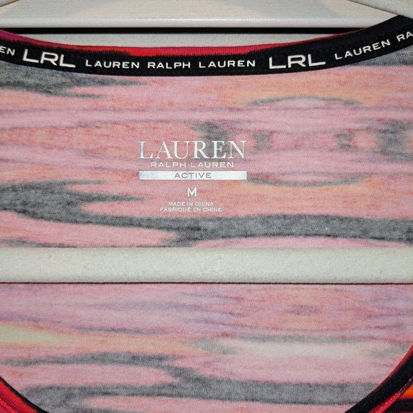 Lauren Ralph Lauren LRL Active T Shirt Womens Size Medium - Picture 5 of 9